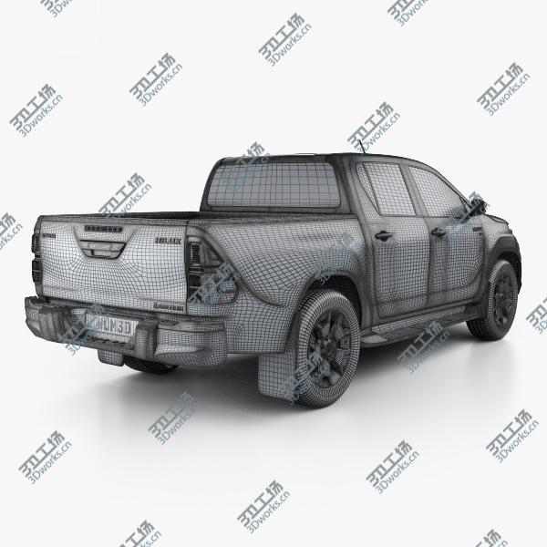 images/goods_img/2021040164/3D Toyota Hilux Double Cab L-edition with HQ interior 2019 model/4.jpg